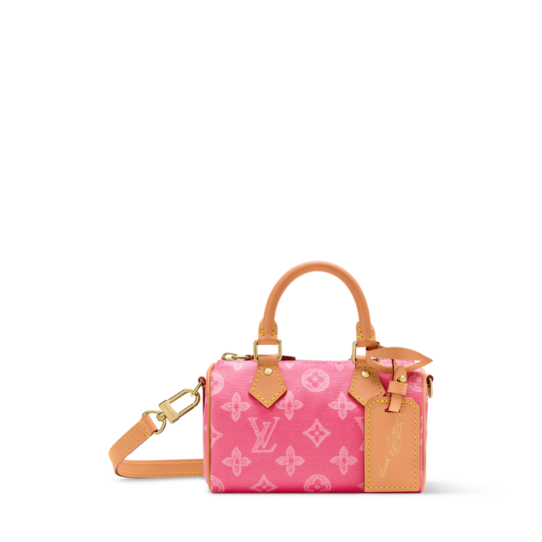 Túi Nano Speedy Các loại Monogram Canvas khác Màu Hồng - Túi ví đa